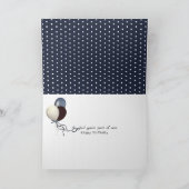 Kindergeburtspole Karte (Innenseite)