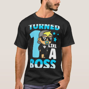 Kindergeburtstag 1. Geburtstag Junge Mädchen 1 Jah T-Shirt