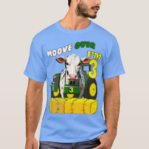 Kindergeburtstag 3 Jahre Alte Landwirtschaft T-Shirt