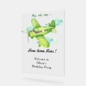 Kindergeburtstag Acrylschild (Winkel)