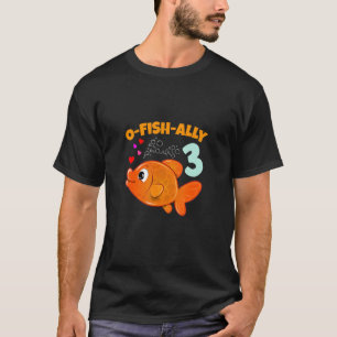 Kindergeburtstag-Angelmotiv für Jungen und Mädchen T-Shirt