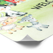 Kindergeburtstag "Aquarellbarnylard" und "Landtier Poster (Ecke)