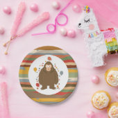Kindergeburtstag Bigfoot Pappteller (Party)