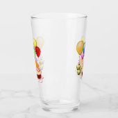 Kindergeburtstag Cake & Balloons Glas (Links)