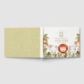 Kindergeburtstag der niedlichen wild lebenden trop gästebuch (Voll)