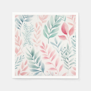 Kindergeburtstag der Safari Foliage Serviette