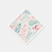 Kindergeburtstag der Safari Foliage Serviette (Ecke)