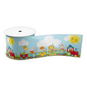 Kindergeburtstag des Circus Train Satinband (Spule)