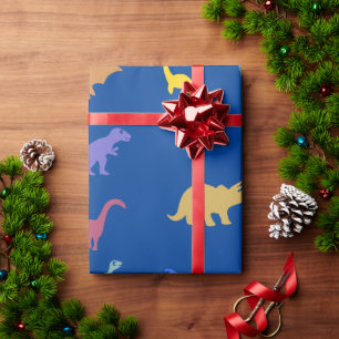 Kindergeburtstag Dino Gastgeschenk Geschenkpapier