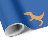 Kindergeburtstag Dino Gastgeschenk Geschenkpapier (Rolleneckpunkt)