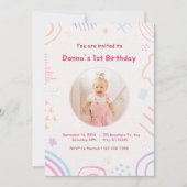 Kindergeburtstag Einladung (Vorderseite)