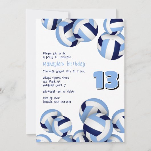 Kindergeburtstag Einladung (Vorderseite)