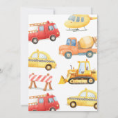 Kindergeburtstag Einladung (Rückseite)