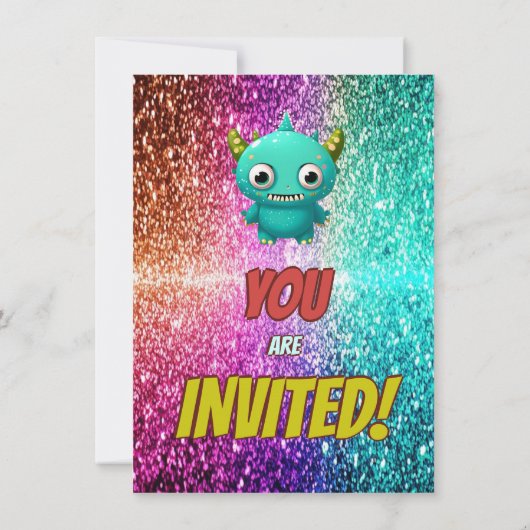 Kindergeburtstag Einladung (Rückseite)