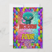 Kindergeburtstag Einladung (Vorderseite)