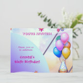 Kindergeburtstag Einladung (Stehend Vorderseite)