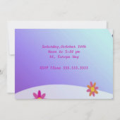 Kindergeburtstag Einladung (Rückseite)