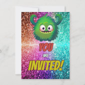 Kindergeburtstag Einladung (Rückseite)