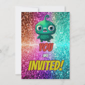 Kindergeburtstag Einladung (Rückseite)