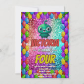 Kindergeburtstag Einladung (Vorderseite)