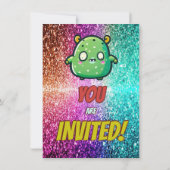 Kindergeburtstag Einladung (Rückseite)