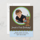 Kindergeburtstag Einladung (Vorne/Hinten)