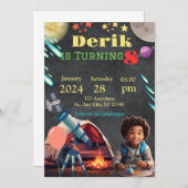 Kindergeburtstag Einladung (Vorne/Hinten)