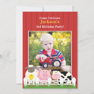 Kindergeburtstag Foto Farm Pauschalreise Einladung