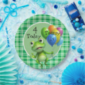 Kindergeburtstag Frogs personalisieren Pappteller (Party)