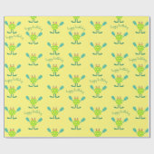 Kindergeburtstag Funny Pickle ball Geschenkpapier (Flach)