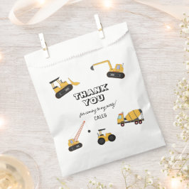 Kindergeburtstag für den Bau eines Trucks Geschenktütchen