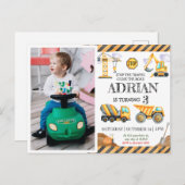 Kindergeburtstag für die niedliche Wasserfarbenkon Postkarte (Vorne/Hinten)