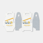 Kindergeburtstag für Kranfahrzeuge Geschenkschachtel (Ungefaltet)