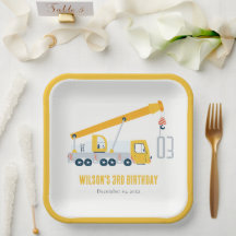 Kindergeburtstag für Kranfahrzeuge