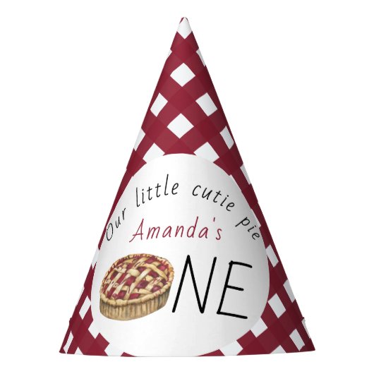 Kindergeburtstag für Wasserfarben Partyhütchen (Vorderseite)