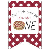 Kindergeburtstag für Wasserfarben Wimpelkette (Erste Fahne)