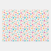 Kindergeburtstag Geschenkpapier Set (Vorderseite 3)