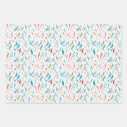 Kindergeburtstag Geschenkpapier Set (Vorderseite 2)