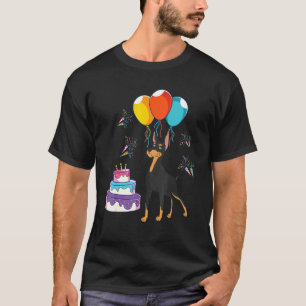 Kindergeburtstag Hund Niedliches Haustier Tierhund T-Shirt