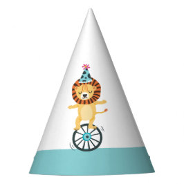 Kindergeburtstag-Hut für Zirkustiere Partyhütchen