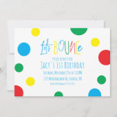 Kindergeburtstag Jump Bounce Balls Party (Vorderseite)