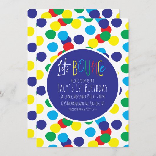 Kindergeburtstag Jump Bounce Trampolin Park (Vorne/Hinten)