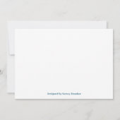 Kindergeburtstag-Karte Einladung (Rückseite)