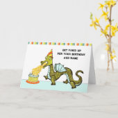 Kindergeburtstag-Karte Karte (Gelbe Blume)