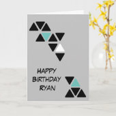 Kindergeburtstag-Karte Karte (Gelbe Blume)