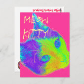 KINDERGEBURTSTAG-KARTE POSTKARTE (Vorne/Hinten)