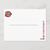 KINDERGEBURTSTAG-KARTE POSTKARTE (Rückseite)