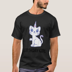 Kindergeburtstag Kind Geburtstag Mädchen Einhorn K T-Shirt