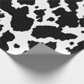 Kindergeburtstag Kuh Ausblenden Geschenkpapier (Ecke)
