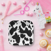 Kindergeburtstag Kuh Ausblenden Pappteller (Party)